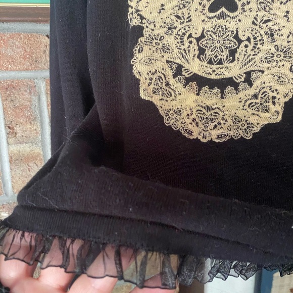 Too Fast Skull cardigan - Picture 5 of 7